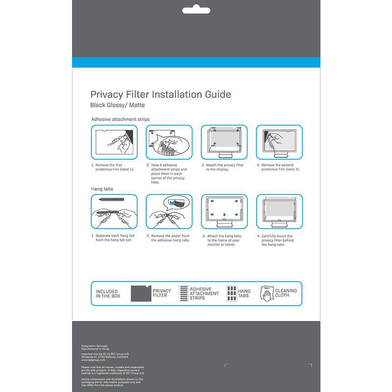 Privacy Filter 19.0" 16:10