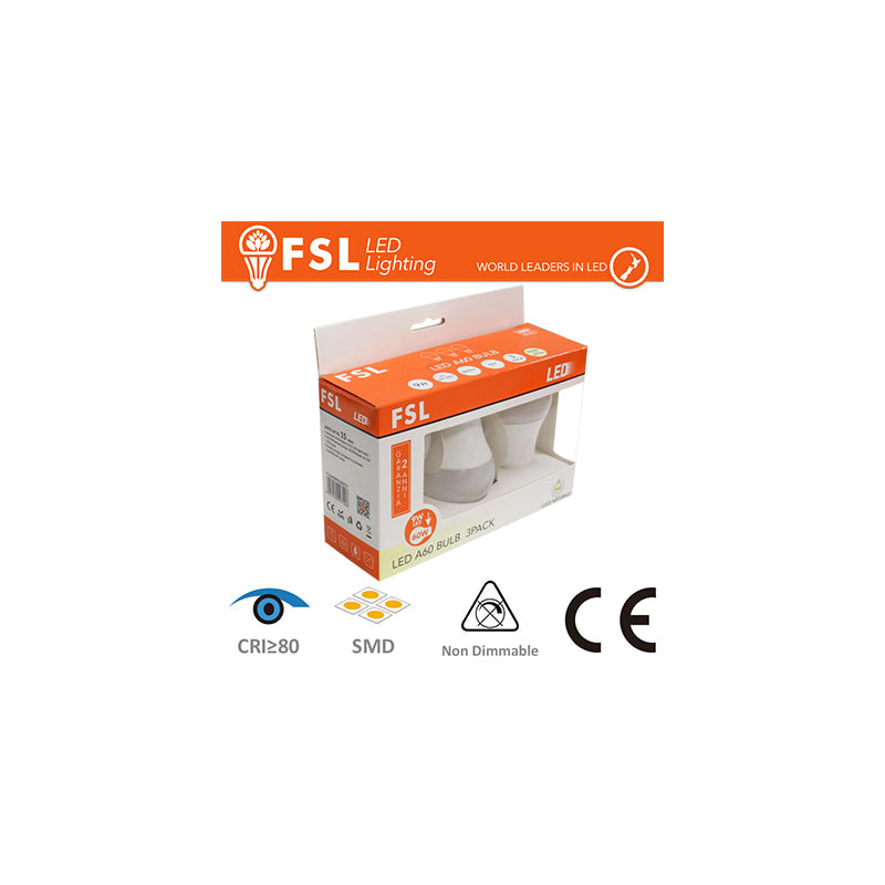 Promo 3pack A60 - 9w 4000k 800lm >200º 60x112mm Cri80 E27