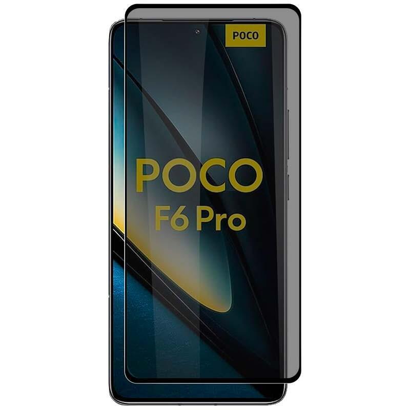 Protector De Cristal Templado Antiespía Xiaomi Poco F6 Pro 5g