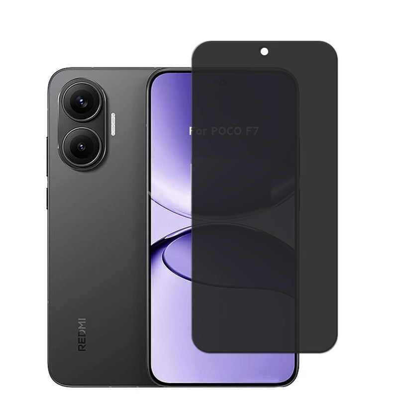 Protector De Cristal Templado Antiespía Xiaomi Poco F7