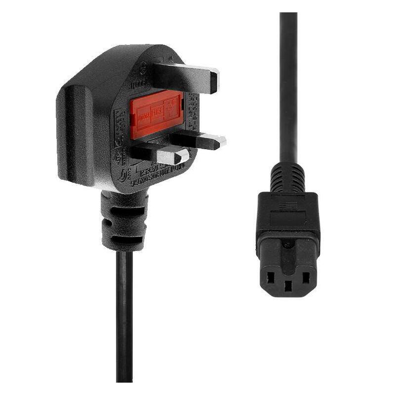 Proxtend Power Cord Uk To C15 2m Black