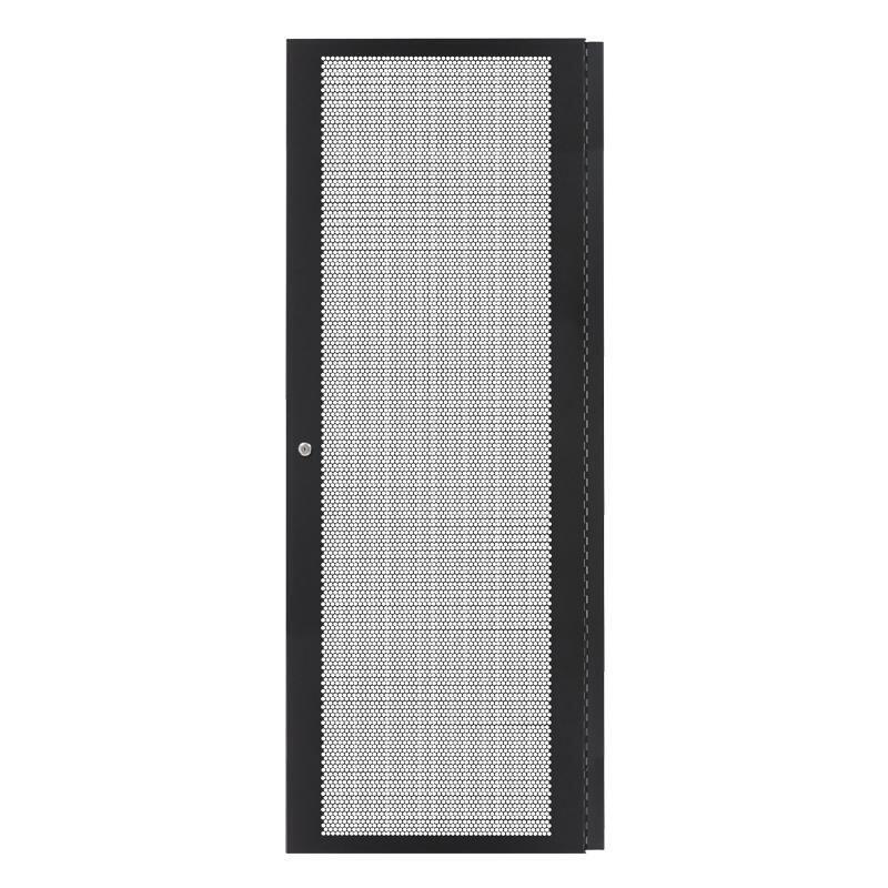 Puerta Met?Lica Perforada 42hu Ancho 600 Negro