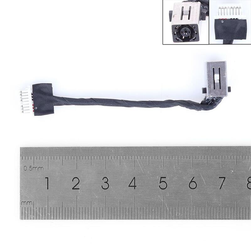 Puerto De Carga Del Cable De Alimentación Dc Jack Cable Dc In Para Dell P106f P106f001 Notebook 0vp7d8 Vp7d8 450. 0mz03. 0011 Tc