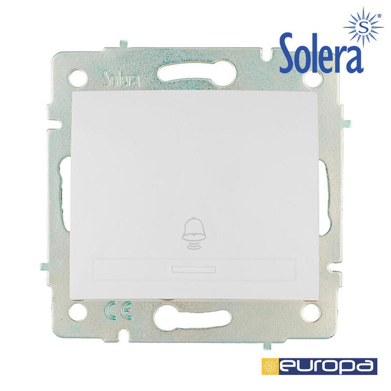 Pulsador Campana 10a 250v S.Europa Solera Erp03qc
