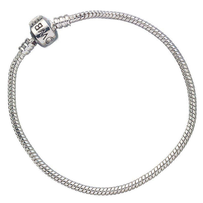 Pulsera Plateada Harry Potter Talla 18 Cm