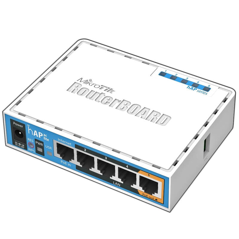 Punto De Acceso Mikrotik Hap Ac Lite Ac750