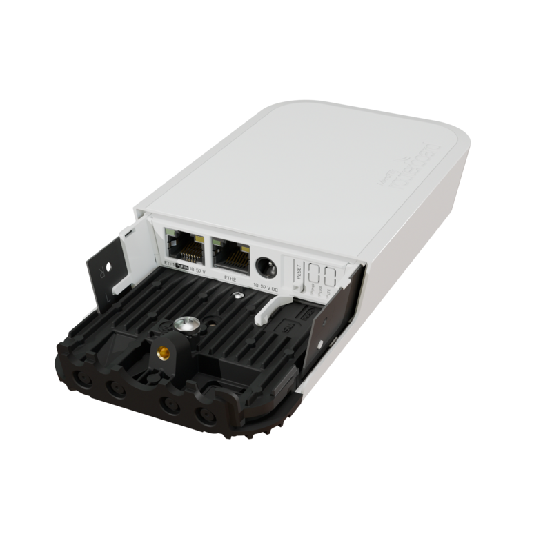 Punto De Acceso Mikrotik Kit Wap Ac Lte Blanco, Kit Wap Lte De Doble Banda Con Gigabit Ethernet Wapgr-5hacd2hnd&Ec200a-Eu