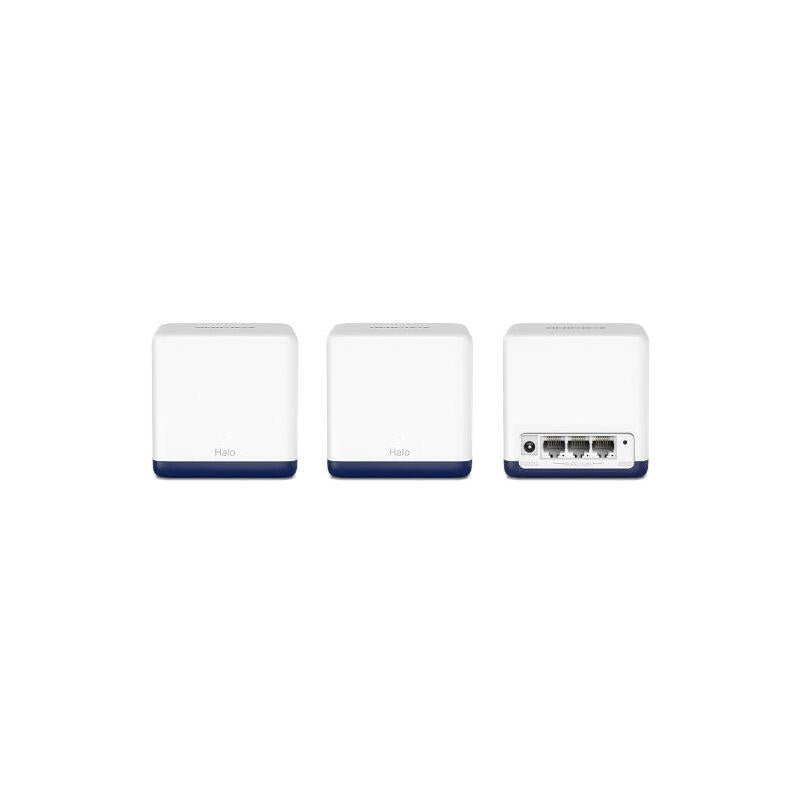 Punto De Acceso Wifi Ac Mesh Mercusys Halo Hs50g (3-Pack) Kit De Tres Puntos De Acceso Con Red Wifi Ac1900