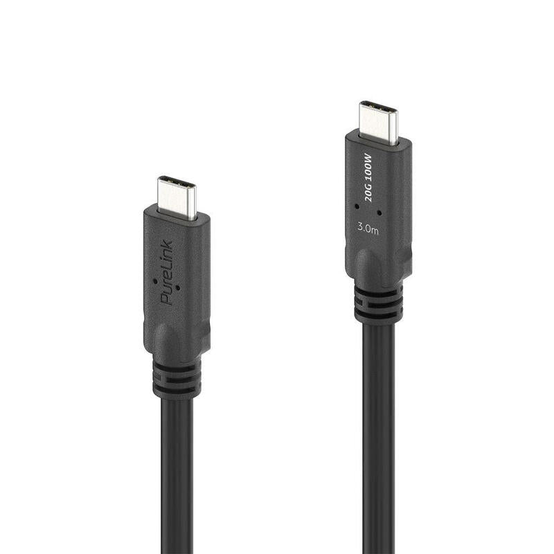 Purelink Microx4 Usb-C Auf Usb-C Cable Usb4 Gen2x2 20gbps, 240w, 2,00 M