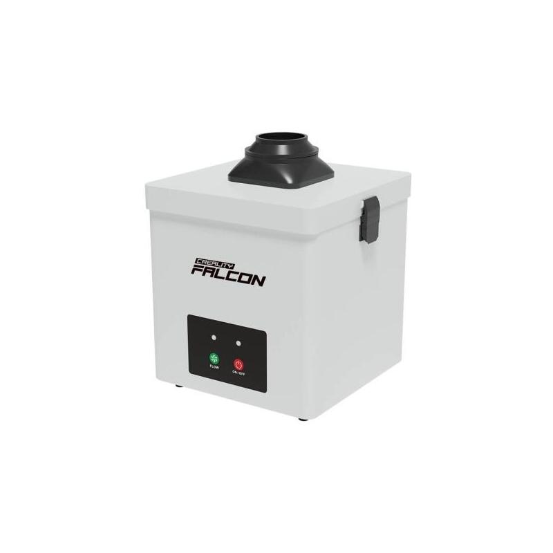 Purificador Creality Falcon De Humo Sobremesa - Precision De Filtracion De Hasta 0,03 ?M - 180w Y Tres Velocidades -