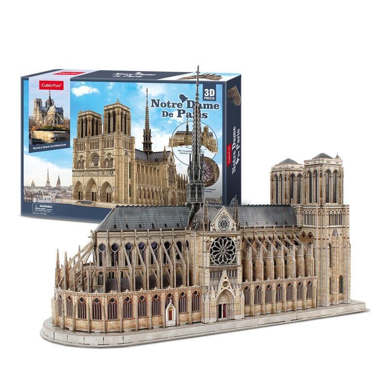Puzzle 3d 293 Elementy Katedra Notre Dame
