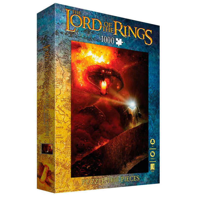 Puzzle Balrog El Seor De Los Anillos 1000pzs