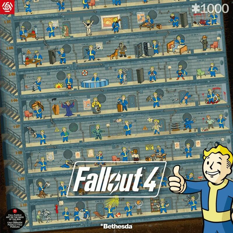 Puzzle Good Loot Gaming Fallout 4 Perk Poster 1000 Elementów