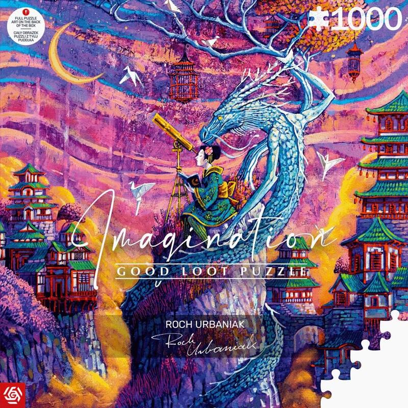 Puzzle Good Loot Imagination Roch Urbaniak Sakura I Ryu 1000 Elementów
