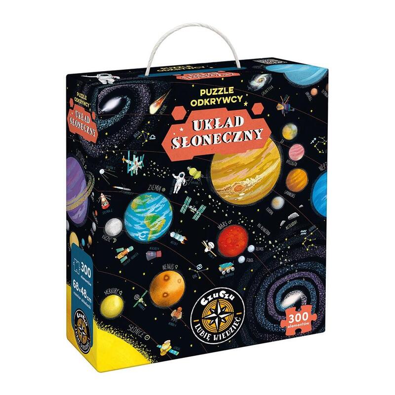 Puzzle Odkrywcy - Uklad Sloneczny 300 Elementów