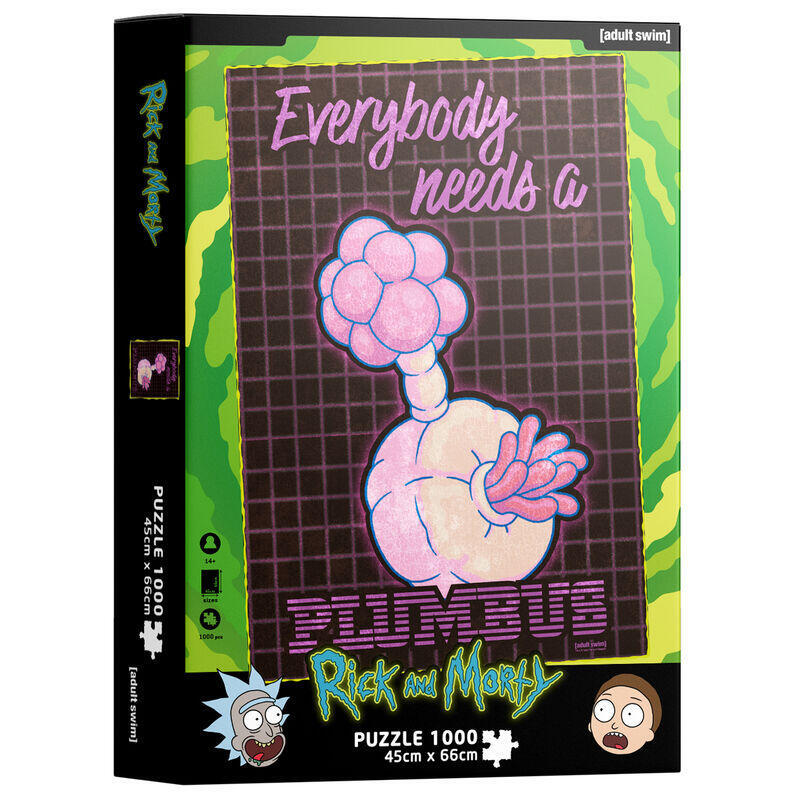 Puzzle Plumbus Rick And Morty 1000pzs