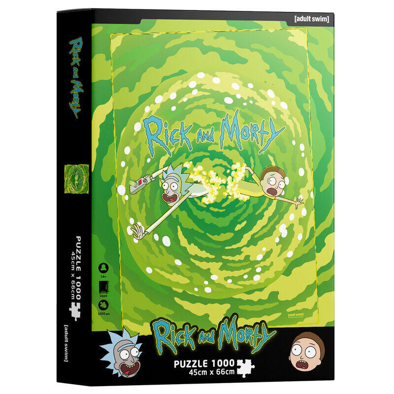 Puzzle Portal Rick And Morty 1000pzs