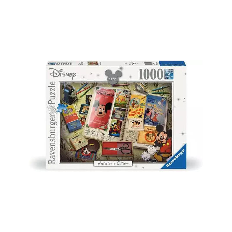 Puzzle Ravensburger Disney Edición Coleccionista - 1950 Mickey Anniversary 1000 Piezas 17584