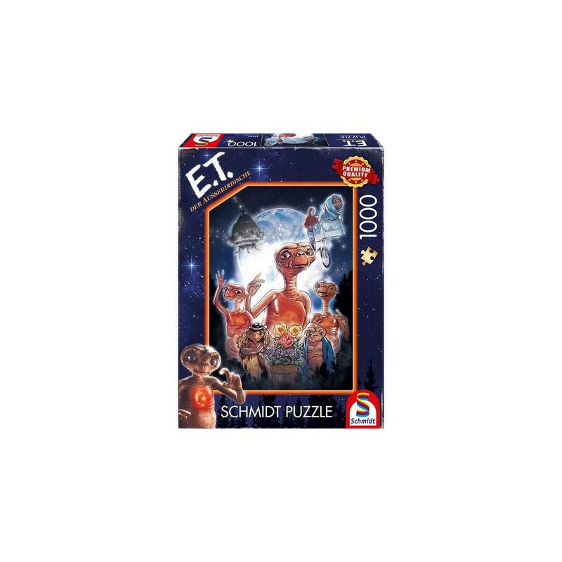 Puzzle Schmidt Spiele Et El Extraterrestre - Aventuras De Un Extraterrestre, 1000 Piezas 58584