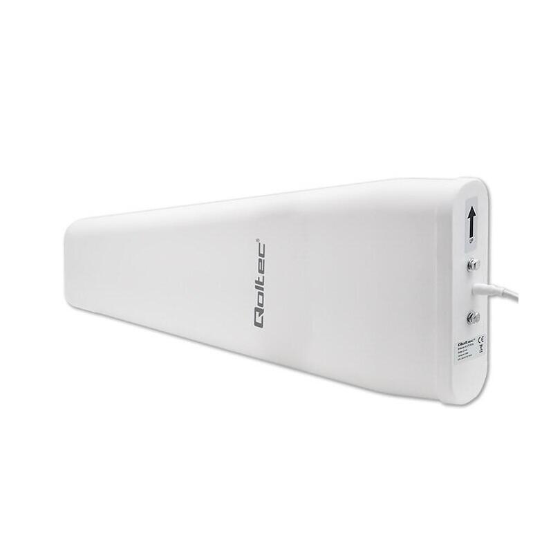 Qoltec 57043 Antena Doble 4g Lte 14dbi Omnidireccional Exterior