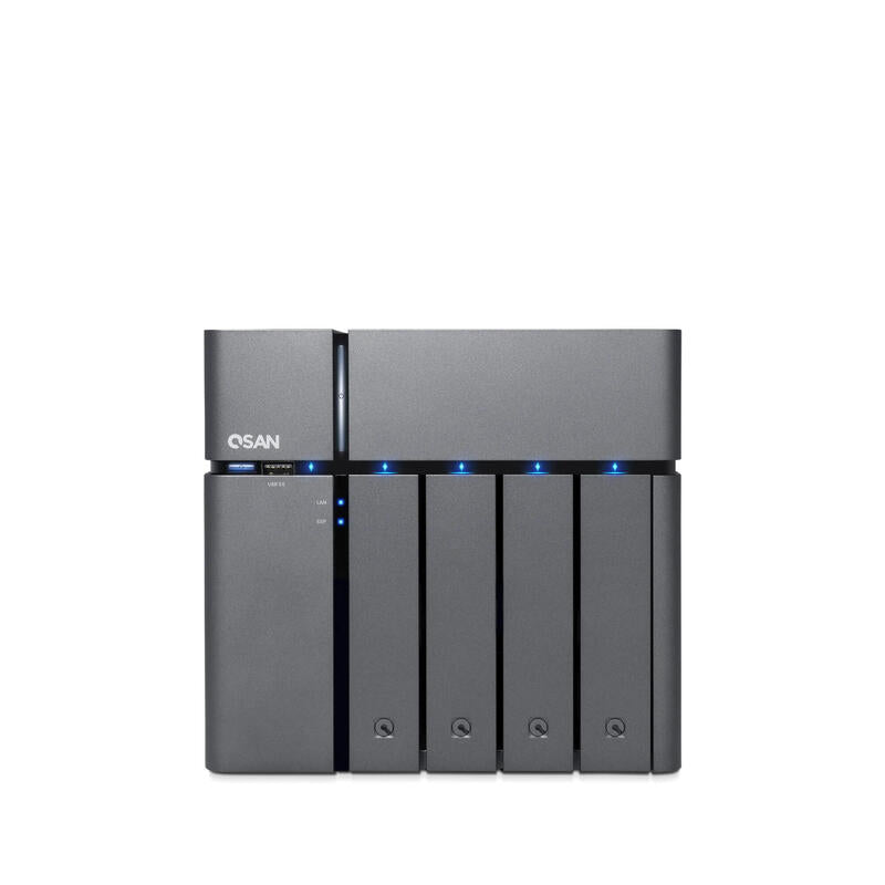 Qsan Cabina Xcubenas Xn5004t Tower 4 +1 Bay,Intel Celeron 2.9 Ghz Dual-Core,8gb,5 Slots,2 Años