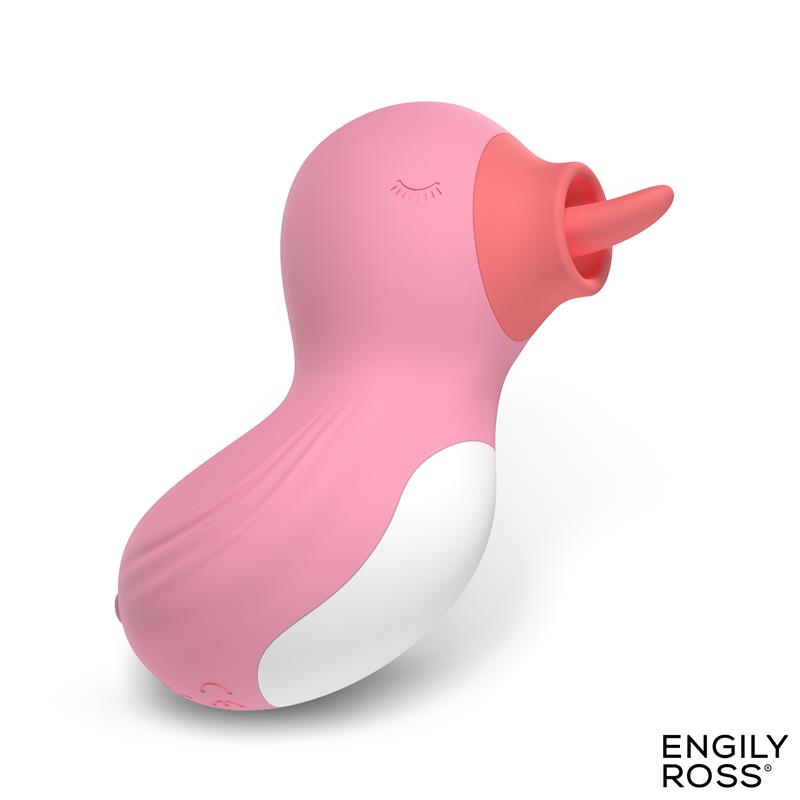 Quacky Masajeador Con Lengua Licking