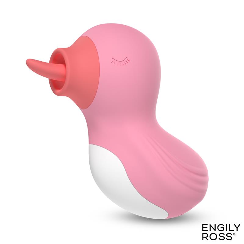Quacky Masajeador Con Lengua Licking