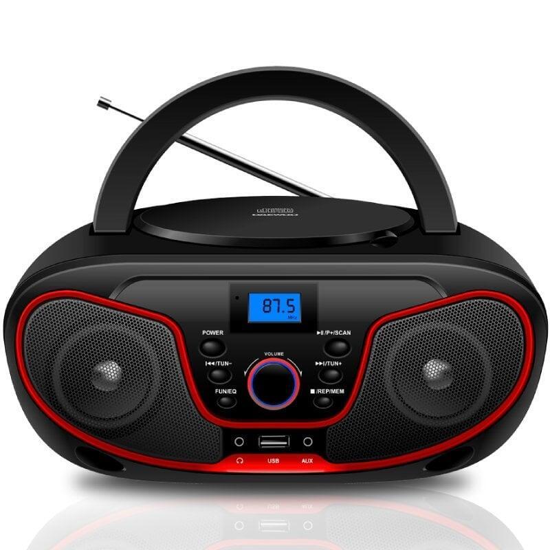 Radio Cd Daewoo Dw3013 4w Rojo