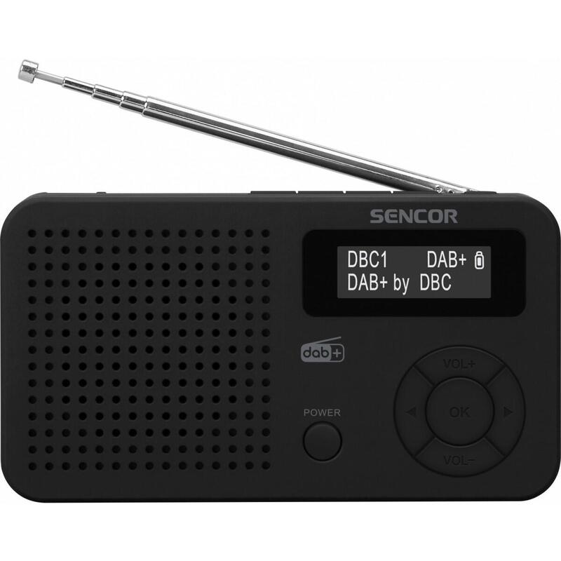 Radio Cyfrowe Dab+,Fm Rds, Srd 7210b Bluetooth 5.0 Lcd Batería