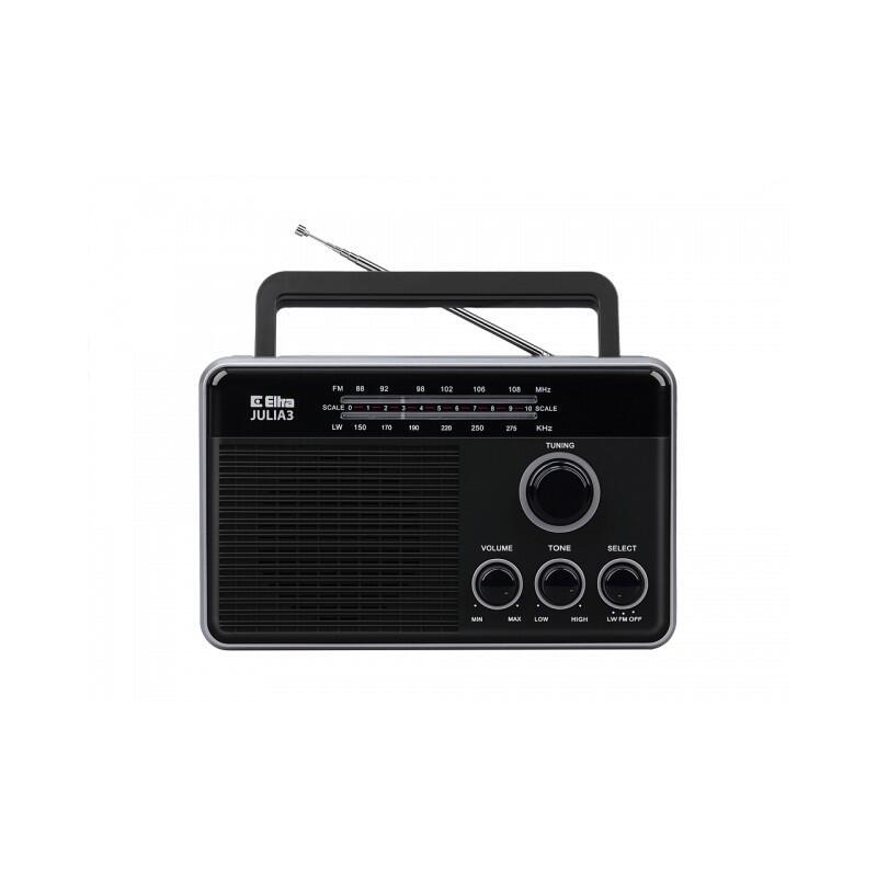 Radio Julia 3 Czarny
