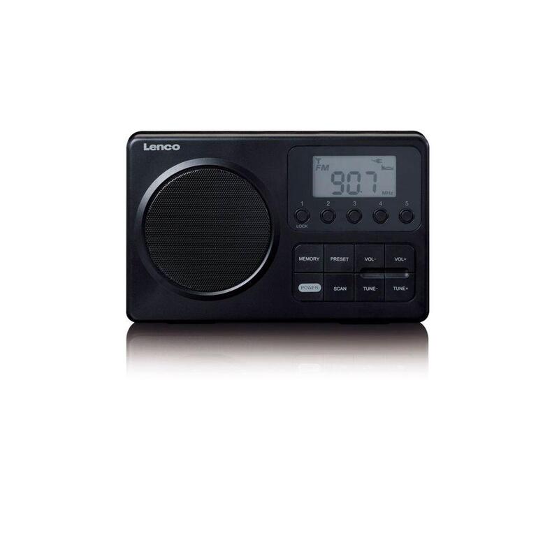 Radio Lenco Mpr-035bk Black