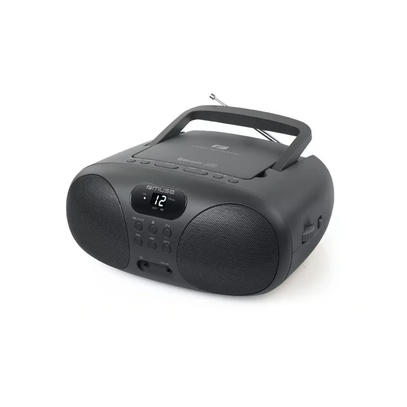 Radio Muse Md-208bt Portable Cd Player With Bluetooth