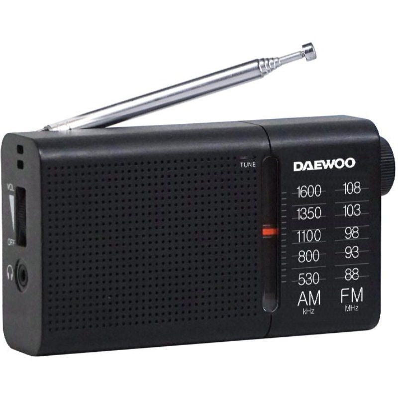 Radio Portátil Daewoo Dw1119 Negra