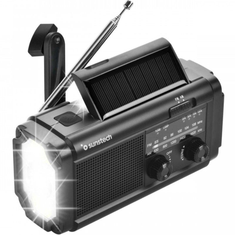 Radio Portátil Sunstech Rpe25 Negra