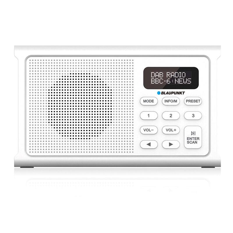 Radio Przenosne Blaupunkt Dab Dr3wh, Bialy