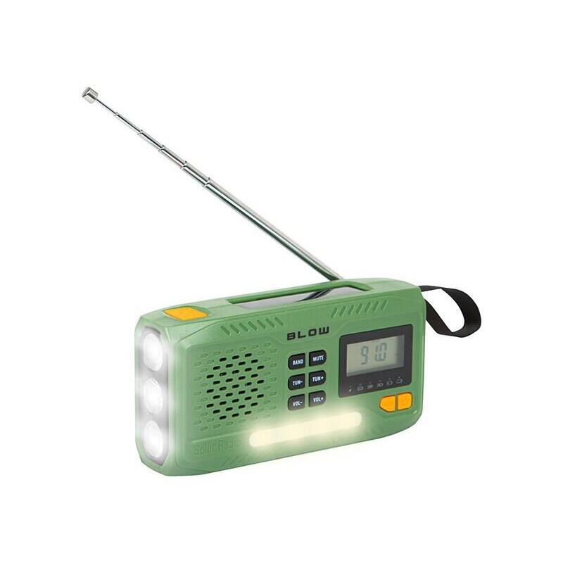 Radio Przenosne Ra13 Am/Fm Solarne