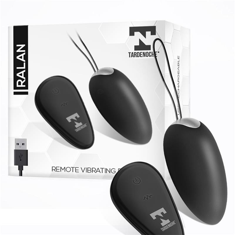 Ralan Huevo Vibrador Con Control Remoto Usb Magnético
