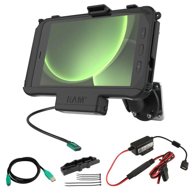 Ram© Ez-Roll'Rt Usb-C Powered Mount For Samsung Tab Active5