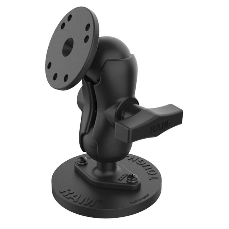 Ram© Tough-Magt Heavy Duty Magnetic Mount With Round