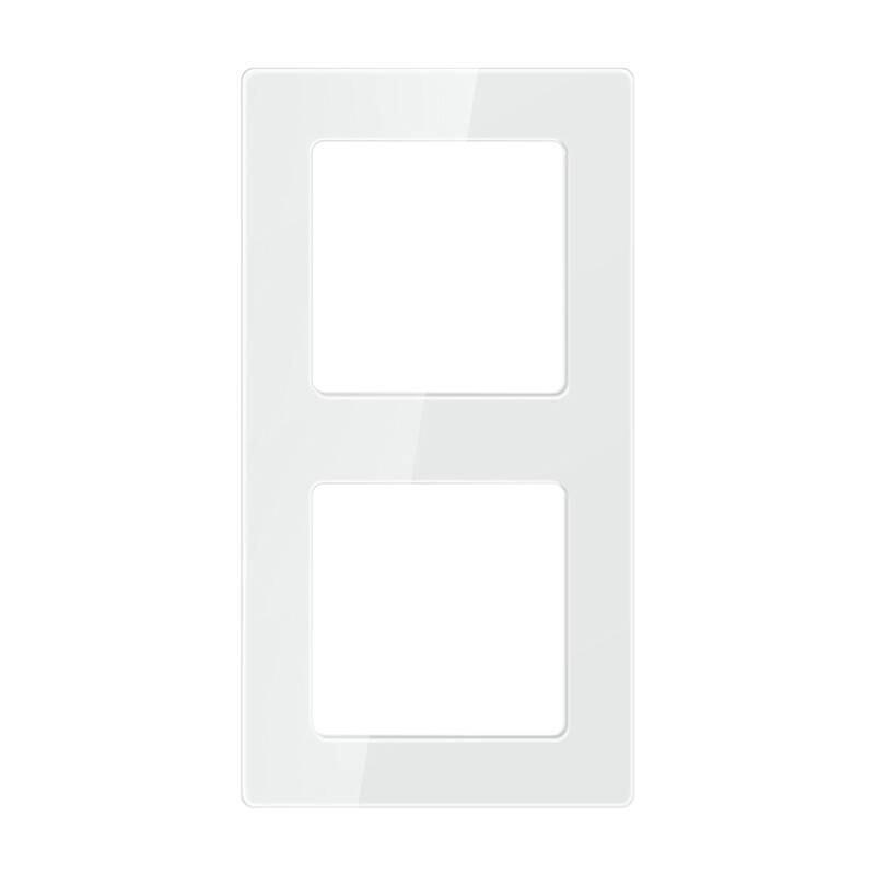 Ramka Do Wlaczników Swiatla Avatto N-Ts10-Frame-W2 Podwójna (Biala)