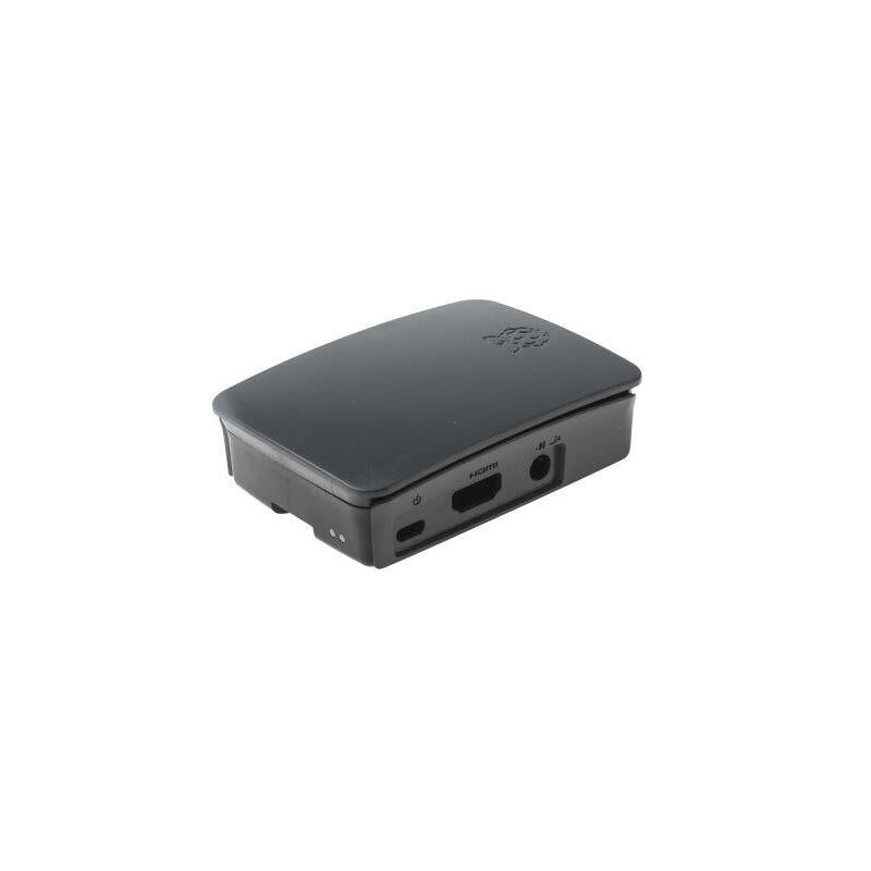 Raspberry Pi Caja Para Raspberry Oficial Pi 3, Negro, Gris