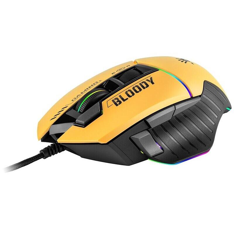 Ratón A4tech Bloody W95max Usb Sports Lime Wired