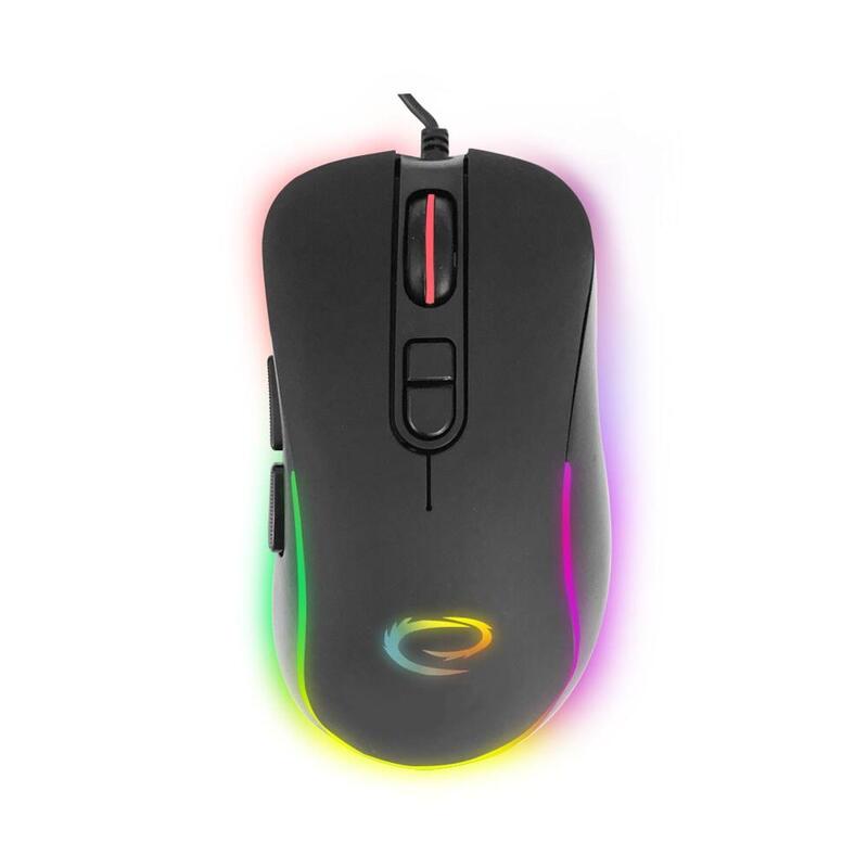 Ratón Con Cable Esperanza 7d Para Jugadores Hesperis Usb-C Egm303