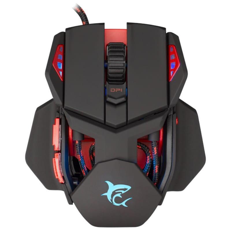 Ratón Gaming White Shark Lancelot Gm-9002 Usb - 6400 Dpi