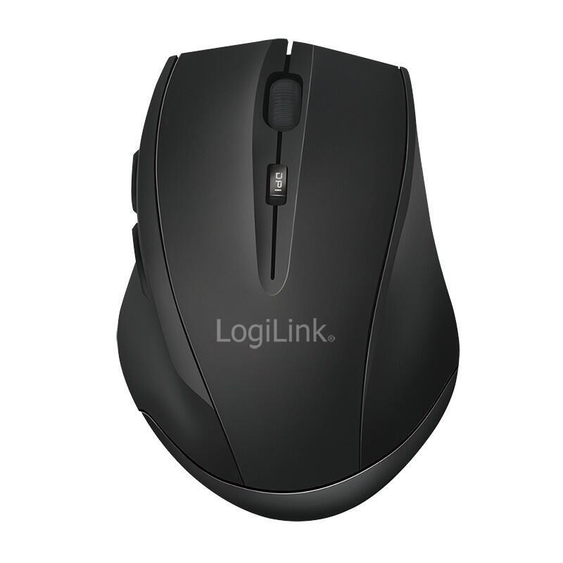 Ratón Inalámbrico Bt 5.0,Ergonómica, Negra
