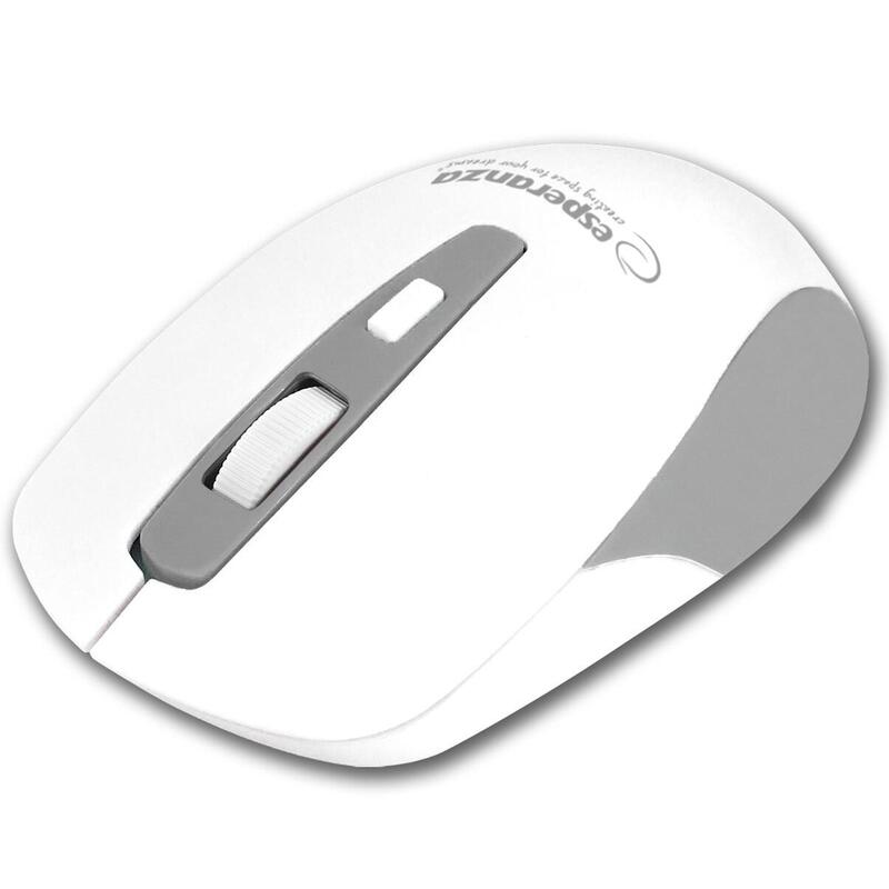 Ratón Inalámbrico Esperanza Em130w Bluetooth 4d, Blanco