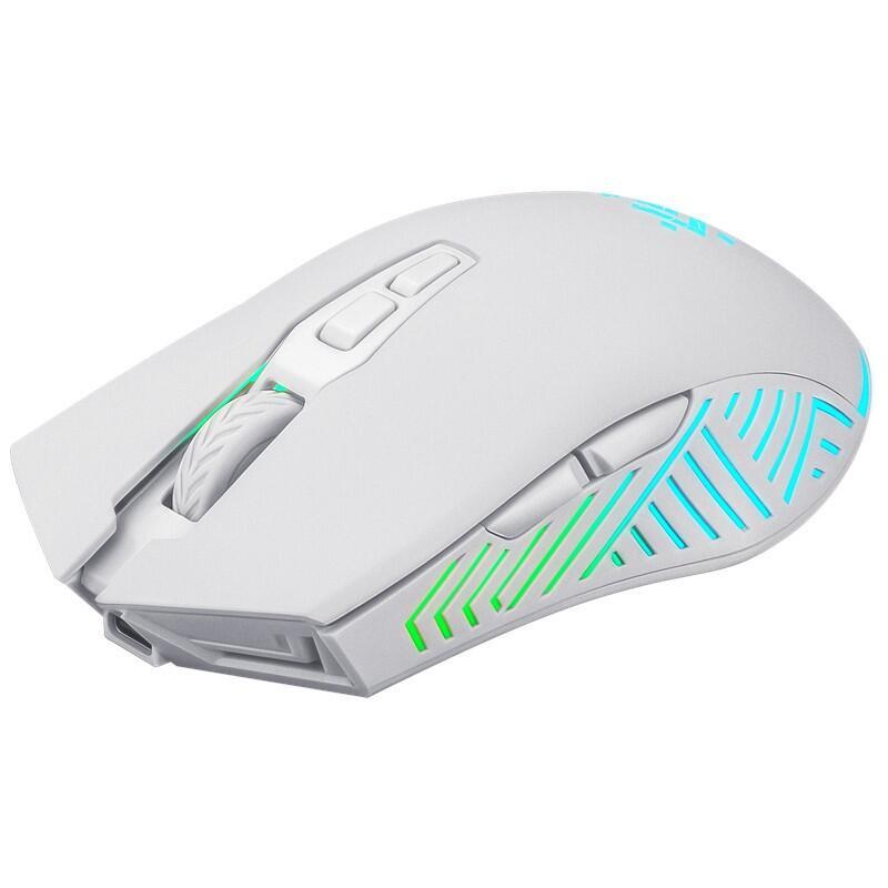 Ratón Inalámbrico Para Juegos Pandora Rf 3200 Dpi 7p Blanco