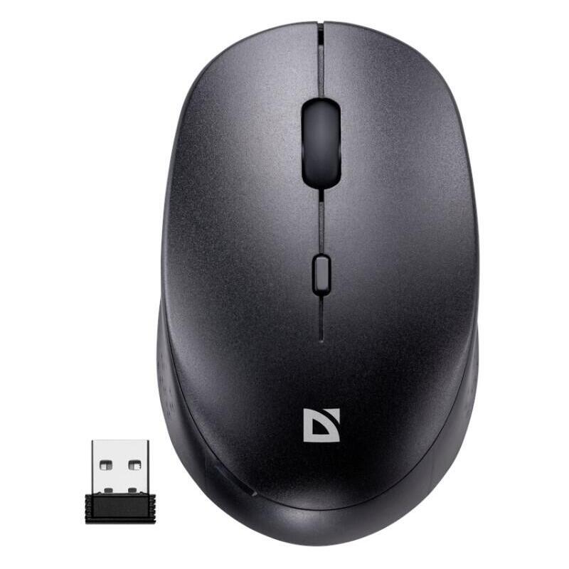Ratón Inalámbrico Silent Click Auris Mb-027 800/1200/1600 Dpi Negra