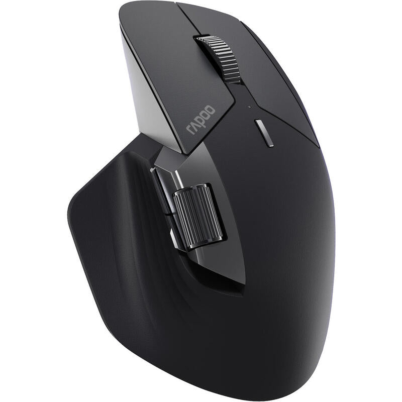 Ratón Rapoo Mt760l Mano Derecha Rf Wireless + Bluetooth Óptico 3200 Dpi