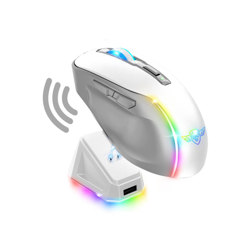 Raton Spirit Of Gamer Inalambrico Elite M50 Blanco